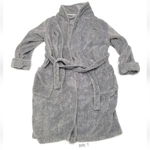 Tommy Bahama Men's Size S / M Gray Island Sleepwear Plush Bath Robe :T
